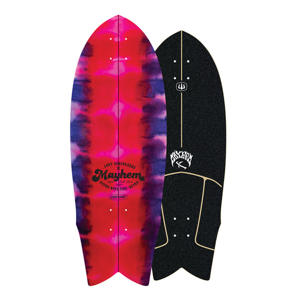 29.5" ...Lost RNF Retro Tie Dye - Deck Only