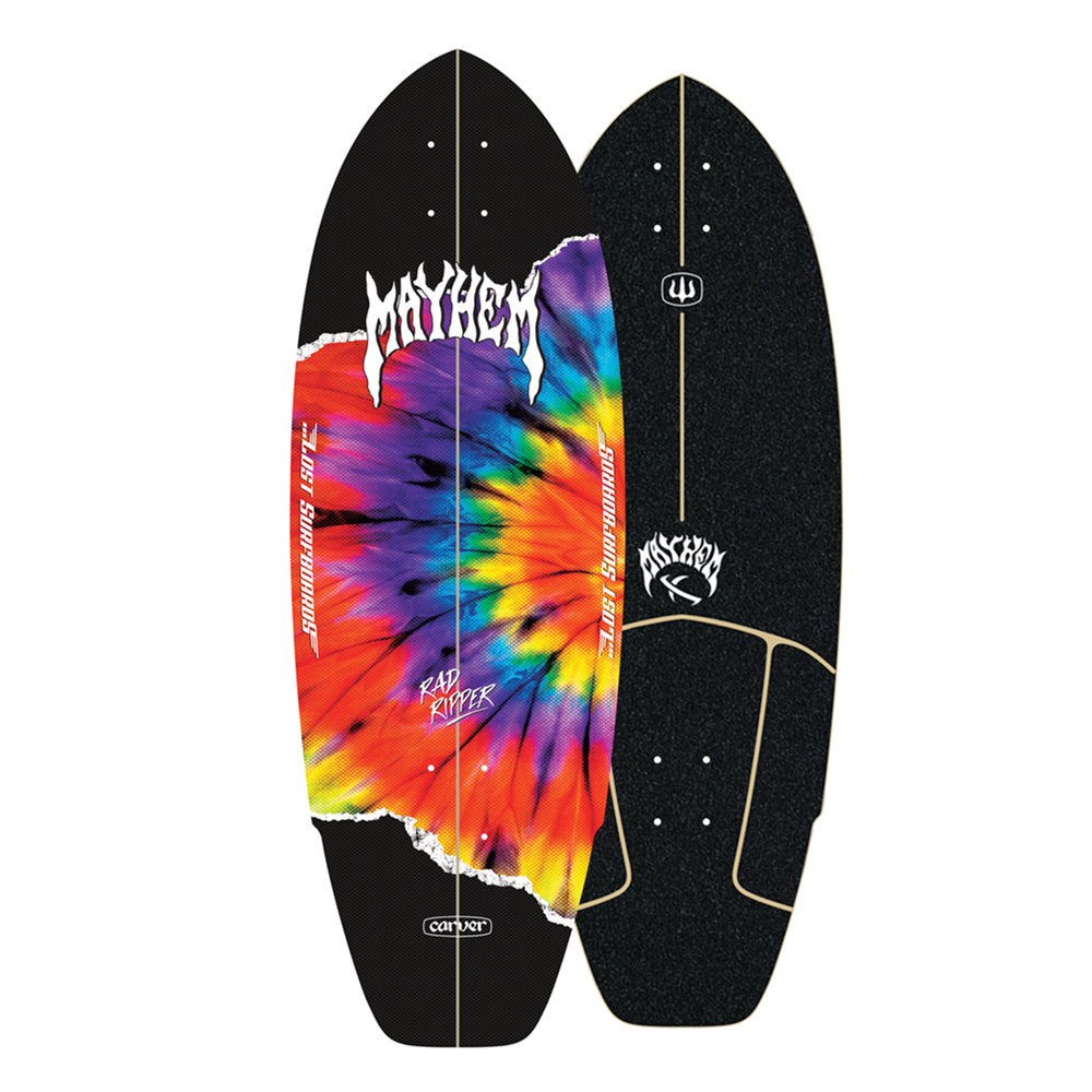 31" ...Lost Rad Ripper Tie Dye - Deck Only