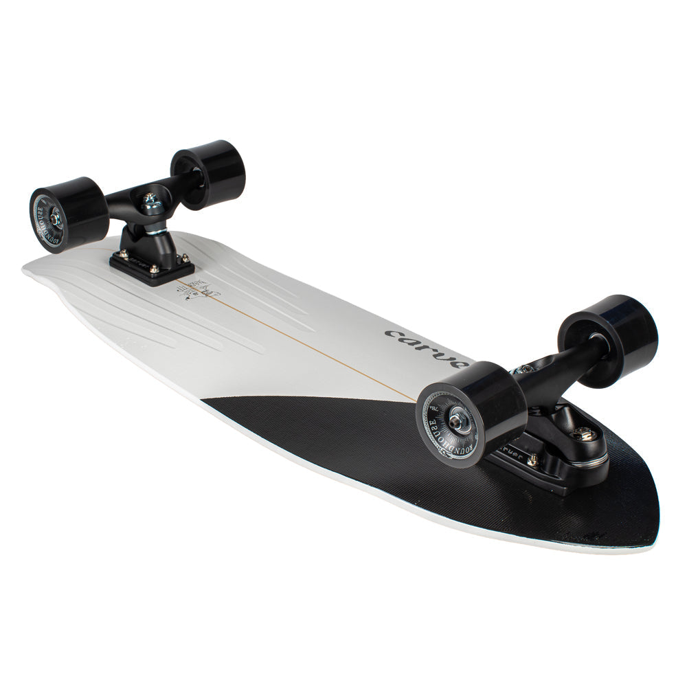 スケートボード Carver Black Tip C7 Raw Surf Skate Carver C7 Raw 32.5