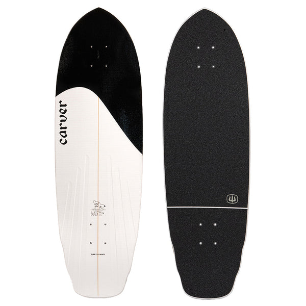 32.5" Black Tip - Deck Only - Carver Skateboards UK