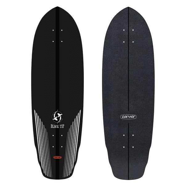 32.5" Black Tip Carbon - Deck Only