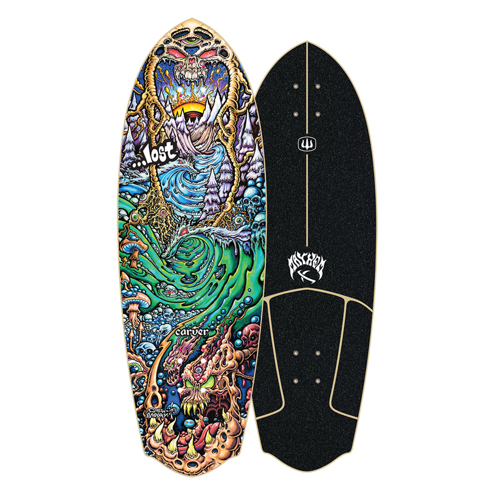 32.5" ...Lost Drew Brophy Rocket Redux - Deck Only