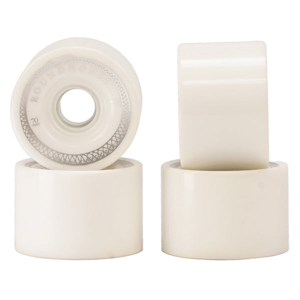 Roundhouse Wheels - 70mm Mag - Shell White (78A)