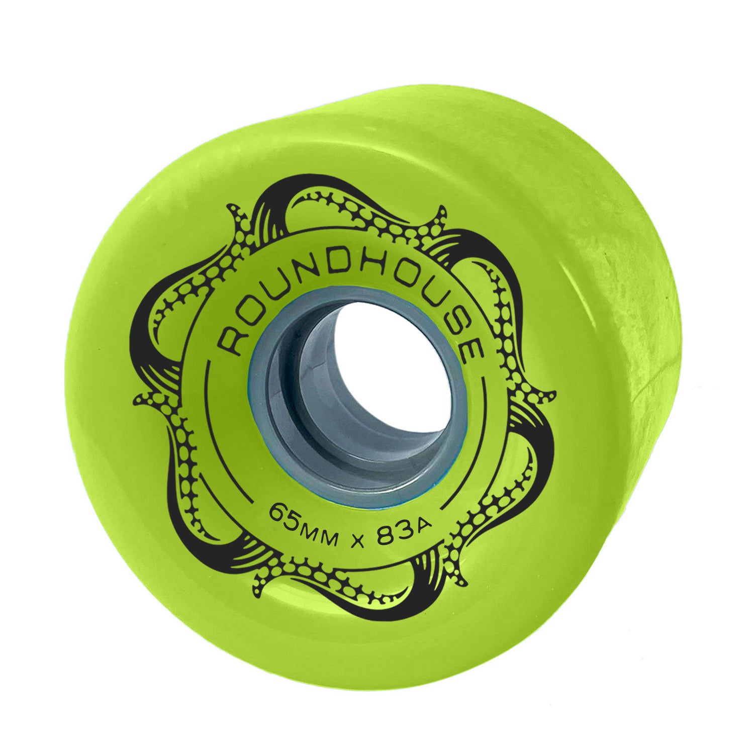 Roundhouse Wheels - 65mm Slick - Green Glo (83A)