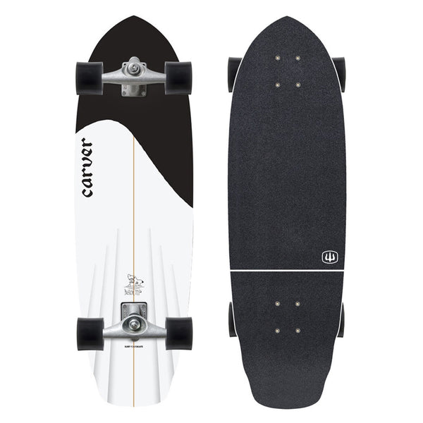 32.5" Black Tip - CX Complete - Carver Skateboards UK