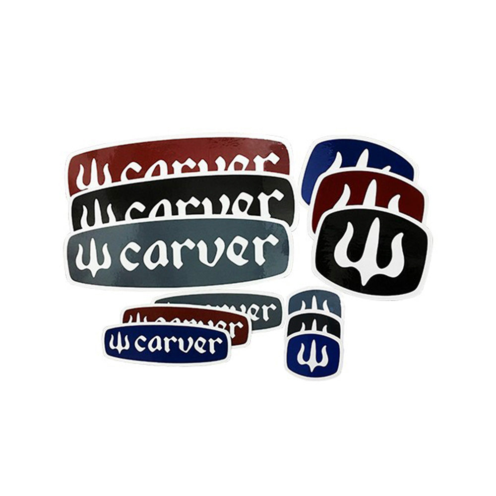  Carver Skateboards UK - 25 Sticker Pack