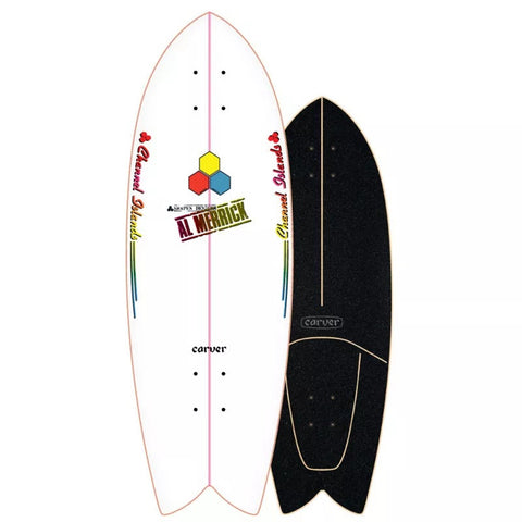 29.25" CI Fishbeard - Deck Only - Carver Skateboards UK