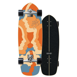 29.5" GrlSwirl Silhouette - CX Complete - Carver Skateboards UK