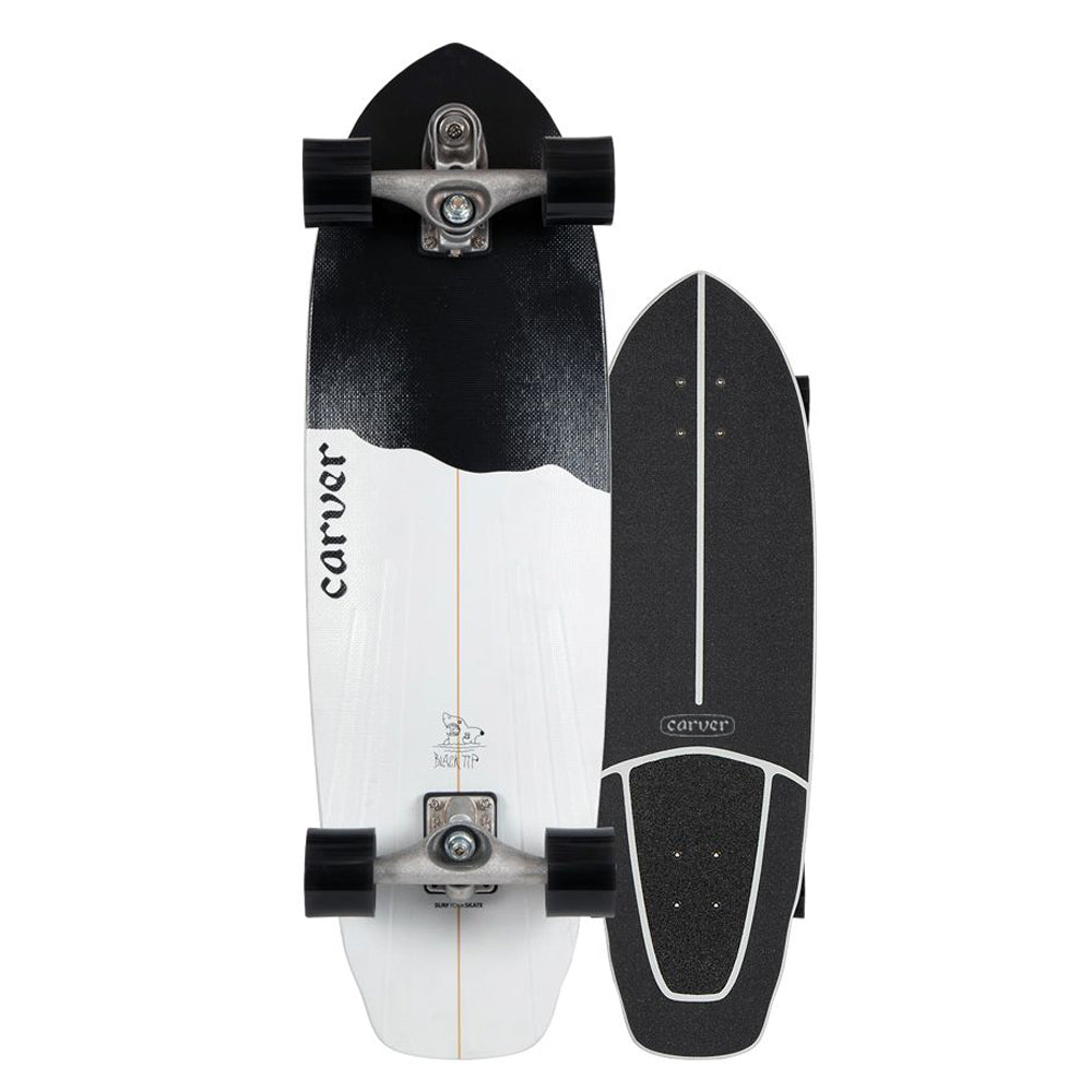 32.5" Black Tip - C7 Complete - Carver Skateboards UK
