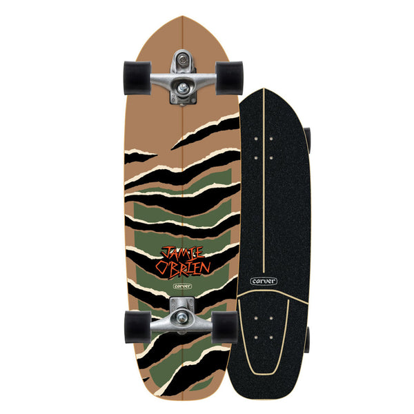 33.5" JOB Camo Tiger - C7 Complete - Carver Skateboards UK