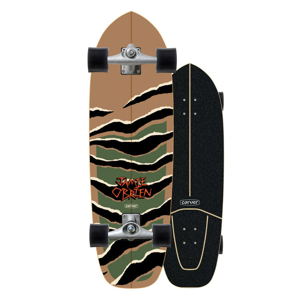 33.5" JOB Camo Tiger - CX Complete - Carver Skateboards UK