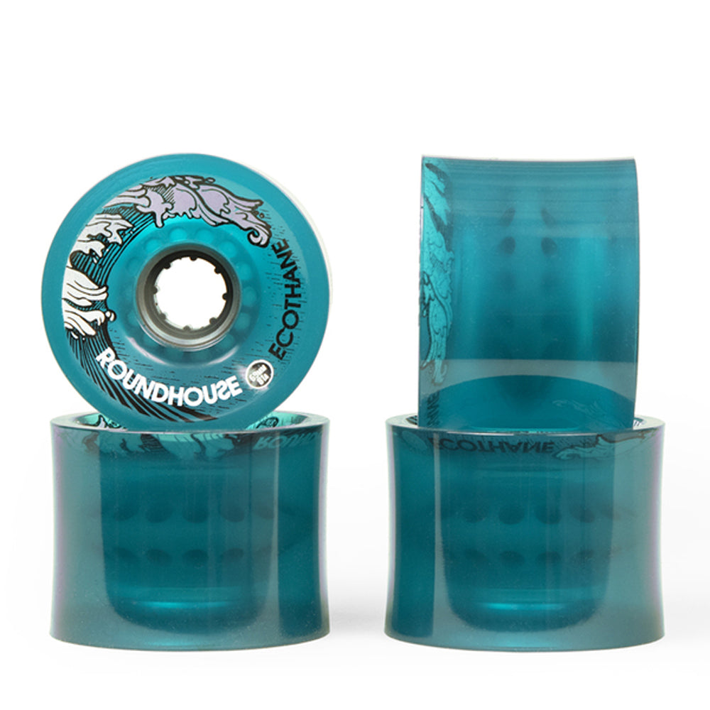 Carver Skateboards - Roundhouse Wheels - 69mm Eco Concave - Aqua