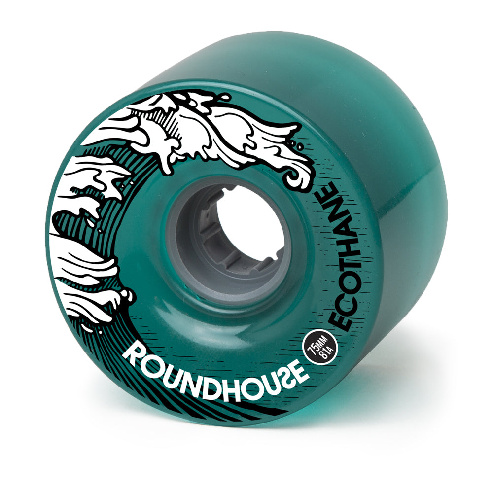 Roundhouse Wheels - Ecothane 75mm Aqua Mags (81A) - Carver Skateboards UK